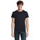 Camiseta sostenible hombre Crusader. Color azul profundo.