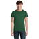 Camiseta sostenible hombre Crusader. Color verde botella.