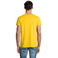 Camiseta sostenible hombre Crusader. Color amarillo.