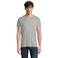 Camiseta sostenible hombre Crusader. Color gris mezcla.
