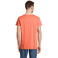 Camiseta sostenible hombre Crusader. Color pop orange.