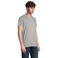 Camiseta sostenible hombre Crusader. Color gris mezcla.