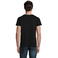 Camiseta sostenible hombre Crusader. Color negro oscuro.