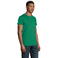 Camiseta sostenible hombre Crusader. Color verde pradera.