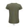 Camiseta sostenible hombre Crusader. Color verde caqui.
