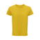 Camiseta sostenible hombre Crusader. Color amarillo.
