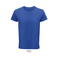 Camiseta sostenible hombre Crusader. Color azul royal.
