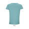 Camiseta sostenible hombre Crusader. Color pool blue.