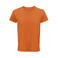 Camiseta sostenible hombre Crusader. Color naranja.