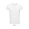 Camiseta sostenible hombre Crusader. Color blanco.