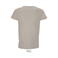 Camiseta sostenible hombre Crusader. Color marrón cuerda.