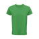 Camiseta sostenible hombre Crusader. Color verde pradera.