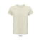 Camiseta sostenible hombre Crusader. Color blanco natural.