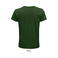 Camiseta sostenible hombre Crusader. Color verde botella.