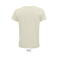Camiseta sostenible hombre Crusader. Color blanco natural.