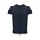 Camiseta sostenible hombre Crusader. Color azul profundo.