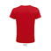 Camiseta sostenible hombre Crusader. Color rojo.