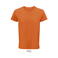 Camiseta sostenible hombre Crusader. Color naranja.