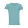 Camiseta sostenible hombre Crusader. Color pool blue.
