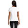 Camiseta sostenible mujer Crusader Women. Color blanco.