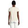 Camiseta sostenible mujer Crusader Women. Color blanco natural.