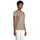 Camiseta sostenible mujer Crusader Women. Color verde caqui.