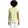 Camiseta sostenible mujer Crusader Women. Color verde manzana.
