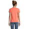 Camiseta sostenible mujer Crusader Women. Color pop orange.