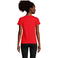 Camiseta sostenible mujer Crusader Women. Color rojo.