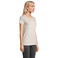 Camiseta sostenible mujer Crusader Women. Color beige matizado.