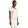 Camiseta sostenible mujer Crusader Women. Color blanco natural.