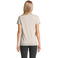 Camiseta sostenible mujer Crusader Women. Color beige matizado.