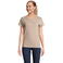 Camiseta sostenible mujer Crusader Women. Color marrón cuerda.