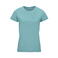 Camiseta sostenible mujer Crusader Women. Color pool blue.