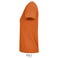Camiseta sostenible mujer Crusader Women. Color naranja.