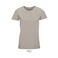 Camiseta sostenible mujer Crusader Women. Color marrón cuerda.