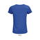 Camiseta sostenible mujer Crusader Women. Color azul royal.