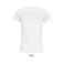 Camiseta sostenible mujer Crusader Women. Color blanco.