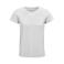 Camiseta sostenible mujer Crusader Women. Color gris ceniza.