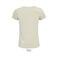 Camiseta sostenible mujer Crusader Women. Color blanco natural.