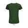 Camiseta sostenible mujer Crusader Women. Color verde botella.