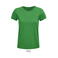 Camiseta sostenible mujer Crusader Women. Color verde pradera.