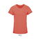 Camiseta sostenible mujer Crusader Women. Color pop orange.