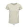 Camiseta sostenible mujer Crusader Women. Color blanco natural.