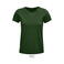 Camiseta sostenible mujer Crusader Women. Color verde botella.