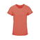 Camiseta sostenible mujer Crusader Women. Color pop orange.