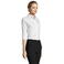 Camisa manga 3/4 Easycare mujer Effect Women. Color blanco.
