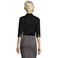 Camisa manga 3/4 Easycare mujer Effect Women. Color negro.