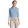 Camisa manga 3/4 Easycare mujer Effect Women. Color azul cielo claro.