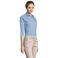 Camisa manga 3/4 Easycare mujer Effect Women. Color azul cielo claro.